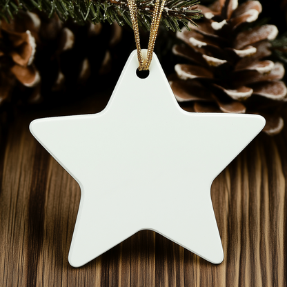 Whippet Dog Dad's Christmas Unique Gift, I Just Want To Be A Stay At Home Whippet Dad, Star Ornament, Gifts from Men to Whippet Dog - Image 4
