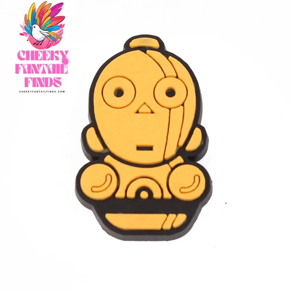 16styles Cute Yoda Shoe Charms Decor Accessory for Clogs Sandals Decorations Charms Decor PVC Accessories Cartoon Kids Gifts Cheeky Fantail Finds