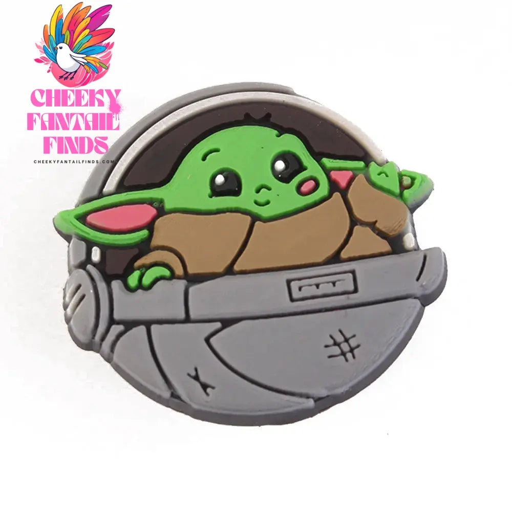16styles Cute Yoda Shoe Charms Decor Accessory for Clogs Sandals Decorations Charms Decor PVC Accessories Cartoon Kids Gifts Cheeky Fantail Finds