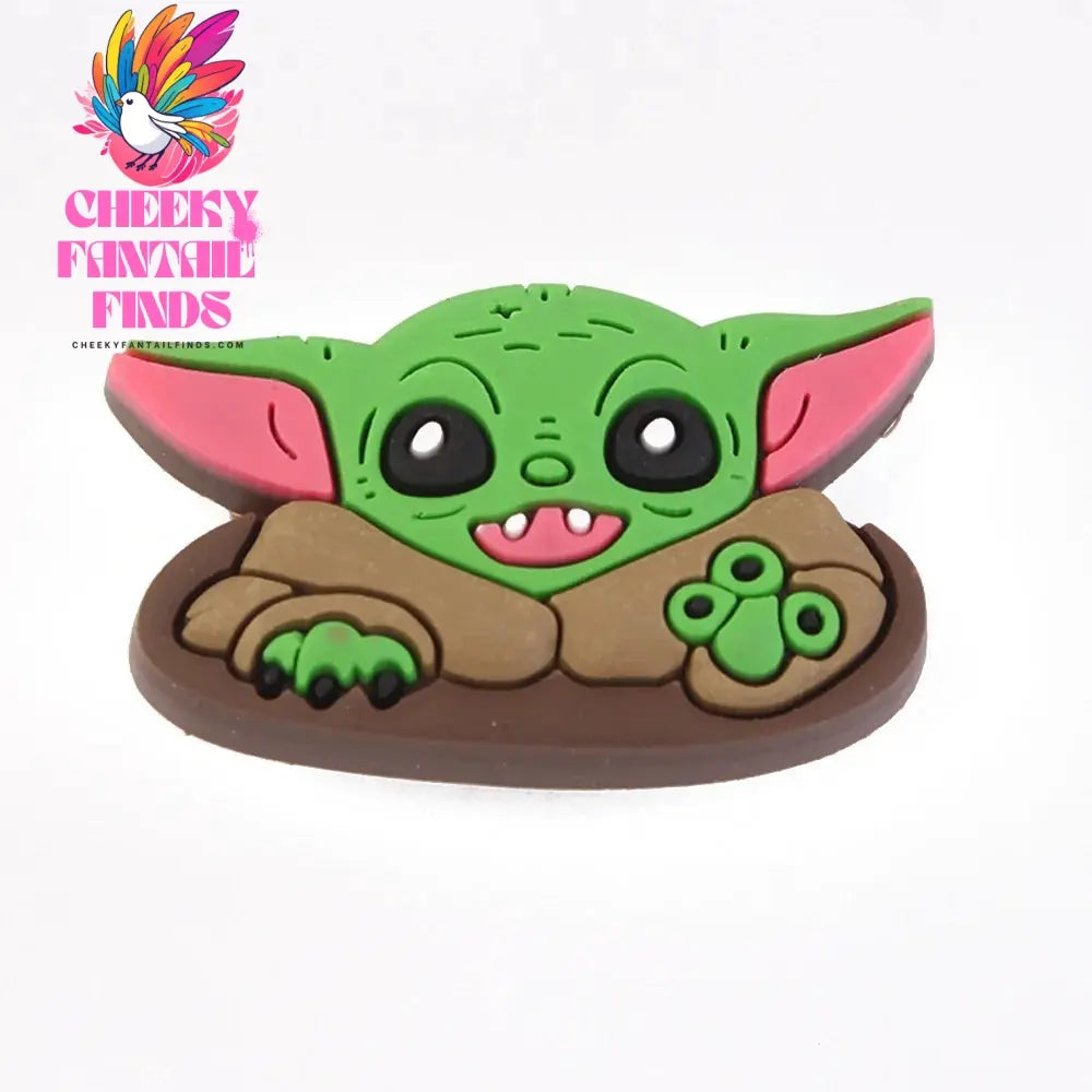 16styles Cute Yoda Shoe Charms Decor Accessory for Clogs Sandals Decorations Charms Decor PVC Accessories Cartoon Kids Gifts Cheeky Fantail Finds
