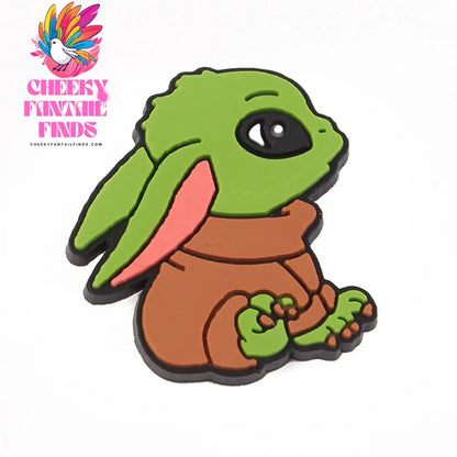16styles Cute Yoda Shoe Charms Decor Accessory for Clogs Sandals Decorations Charms Decor PVC Accessories Cartoon Kids Gifts Cheeky Fantail Finds