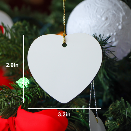 World's Greatest Supervisor Heart Ornament, Funny Quote Gifts from Men to Supervisor, Christmas Unique Gifts for Supervisor, Heart Shaped Symbol of Appreciation - Image 2