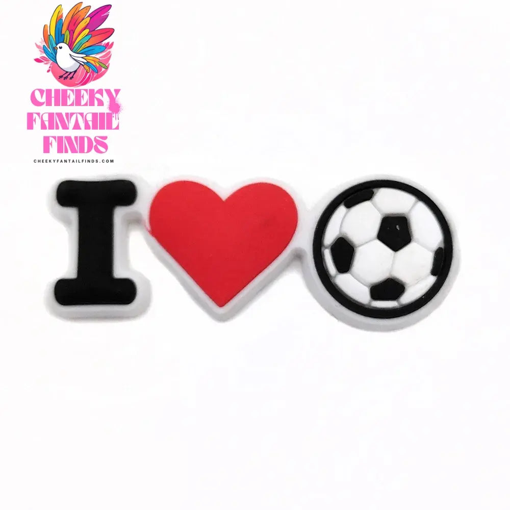 18pcs Cartoon Football Shoe Charms Design Shoe Decoration Fits For PVC Shoe Accessories Kids Boys Party Gifts Cheeky Fantail Finds