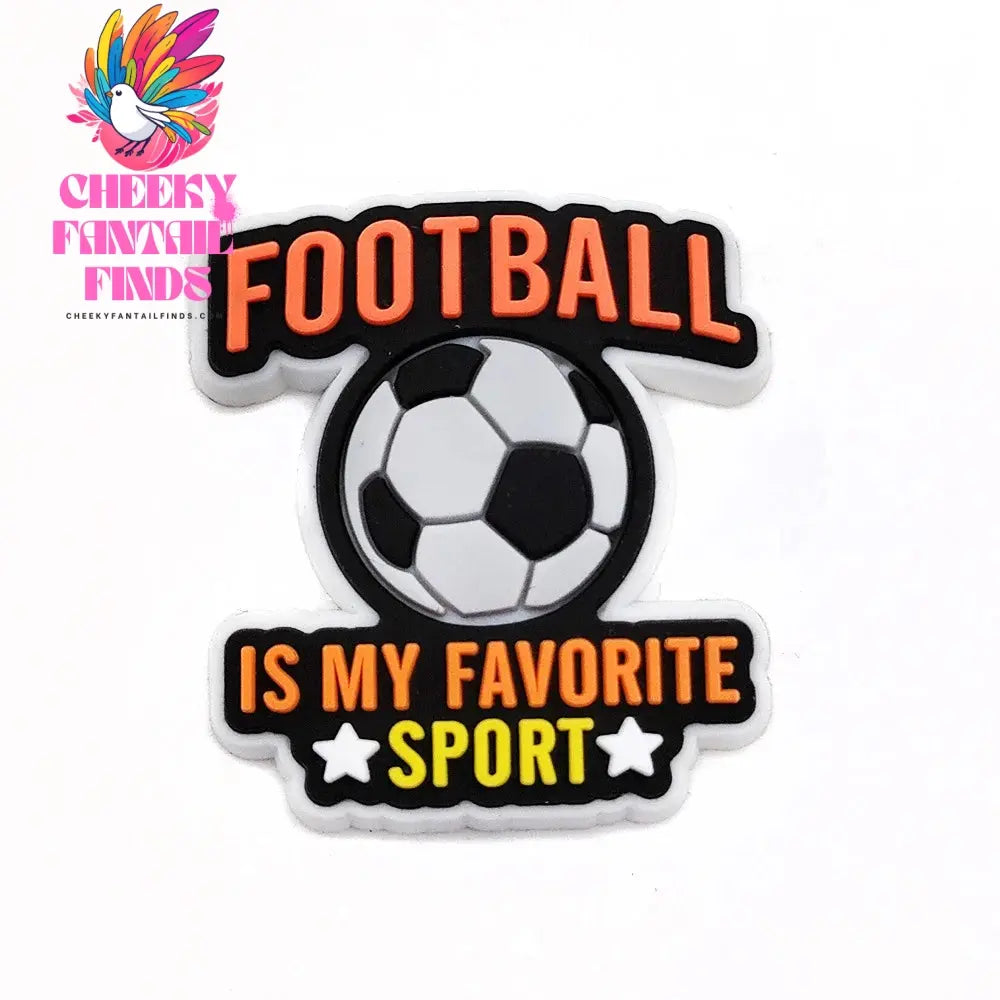 18pcs Cartoon Football Shoe Charms Design Shoe Decoration Fits For PVC Shoe Accessories Kids Boys Party Gifts Cheeky Fantail Finds