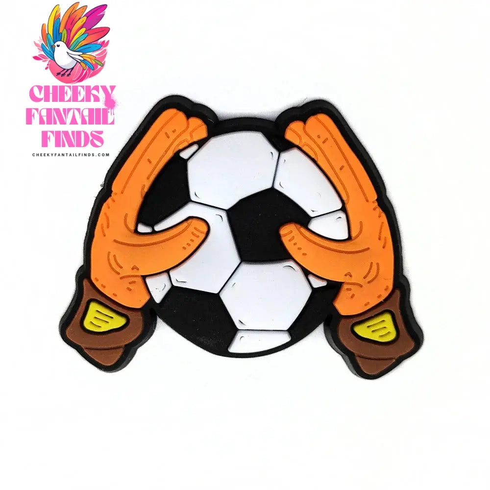 18pcs Cartoon Football Shoe Charms Design Shoe Decoration Fits For PVC Shoe Accessories Kids Boys Party Gifts Cheeky Fantail Finds