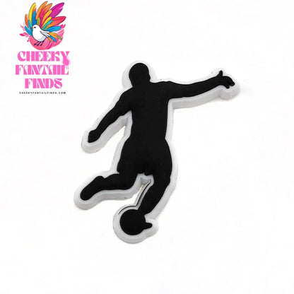 18pcs Cartoon Football Shoe Charms Design Shoe Decoration Fits For PVC Shoe Accessories Kids Boys Party Gifts Cheeky Fantail Finds