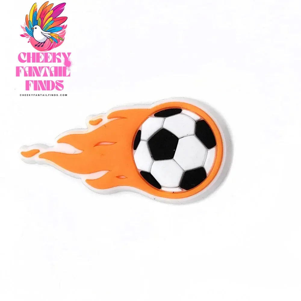 18pcs Cartoon Football Shoe Charms Design Shoe Decoration Fits For PVC Shoe Accessories Kids Boys Party Gifts Cheeky Fantail Finds