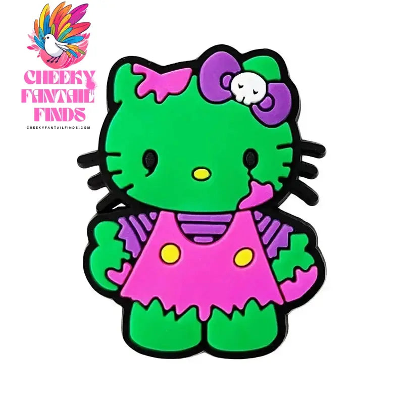 18pcs Halloween Sanrio Hello Kitty Shoe Charms PVC Shoes Accessories Decorations Buckle for Clog Sandal Kids Party Xmas Gifts Cheeky Fantail Finds