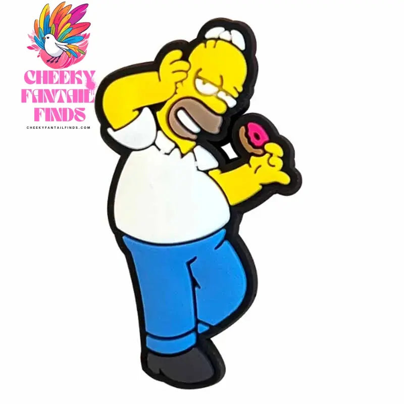 18pcs/set CCF Simpson Cartoon Comedy Series for Shoe Charms Accessories for Classic Clog Shoe Decoration Birthday Gifts Cheeky Fantail Finds