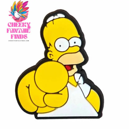 18pcs/set CCF Simpson Cartoon Comedy Series for Shoe Charms Accessories for Classic Clog Shoe Decoration Birthday Gifts Cheeky Fantail Finds