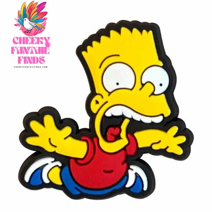 18pcs/set CCF Simpson Cartoon Comedy Series for Shoe Charms Accessories for Classic Clog Shoe Decoration Birthday Gifts Cheeky Fantail Finds