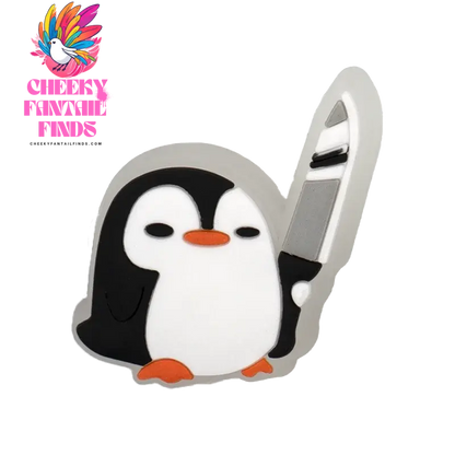1PCS Black&White Cat Panda Cow Penguin  LED Shoes Charms Gamepad Football Shoe Decoration Accessories Ghost Pumpkin Pins Clog Cheeky Fantail Finds