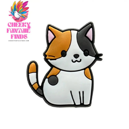 1PCS Cute Cats Shoe Charms Black Cat Shoe Accessories for Clogs Women's Snadal Decoration Men Kids Slippers Buckle Pins Pendants - Cheeky Fantail Finds