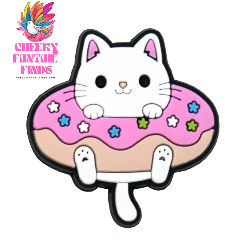 1PCS Cute Cats Shoe Charms Black Cat Shoe Accessories for Clogs Women's Snadal Decoration Men Kids Slippers Buckle Pins Pendants - Cheeky Fantail Finds
