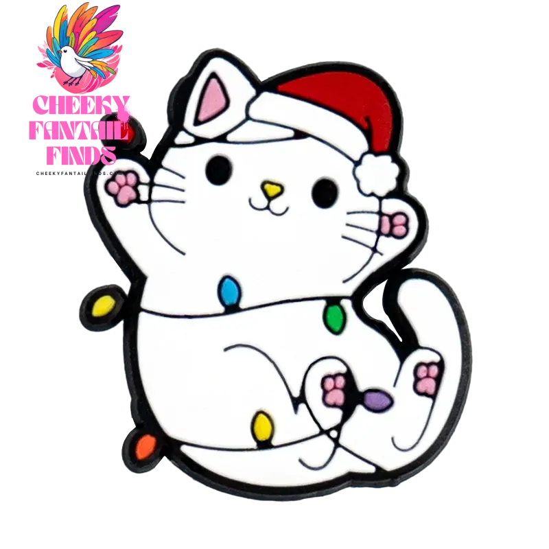 1PCS Cute Cats Shoe Charms Black Cat Shoe Accessories for Clogs Women's Snadal Decoration Men Kids Slippers Buckle Pins Pendants - Cheeky Fantail Finds