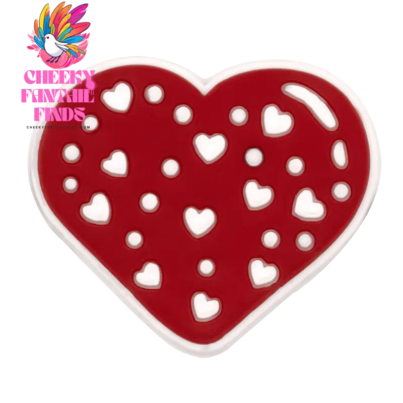 1PCS Valentine's Day Series Shoe Charms Love Rose Diamond Kiss Shoe Buckle Accessories for Couple Romantic Style Holiday Gift - Cheeky Fantail Finds