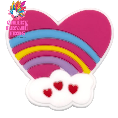 1PCS Valentine's Day Series Shoe Charms Love Rose Diamond Kiss Shoe Buckle Accessories for Couple Romantic Style Holiday Gift - Cheeky Fantail Finds