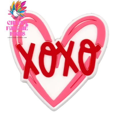 1PCS Valentine's Day Series Shoe Charms Love Rose Diamond Kiss Shoe Buckle Accessories for Couple Romantic Style Holiday Gift - Cheeky Fantail Finds