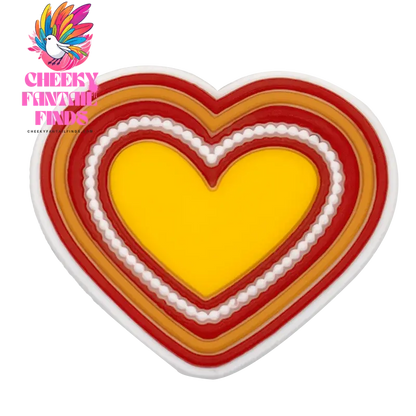 1PCS Valentine's Day Series Shoe Charms Love Rose Diamond Kiss Shoe Buckle Accessories for Couple Romantic Style Holiday Gift - Cheeky Fantail Finds