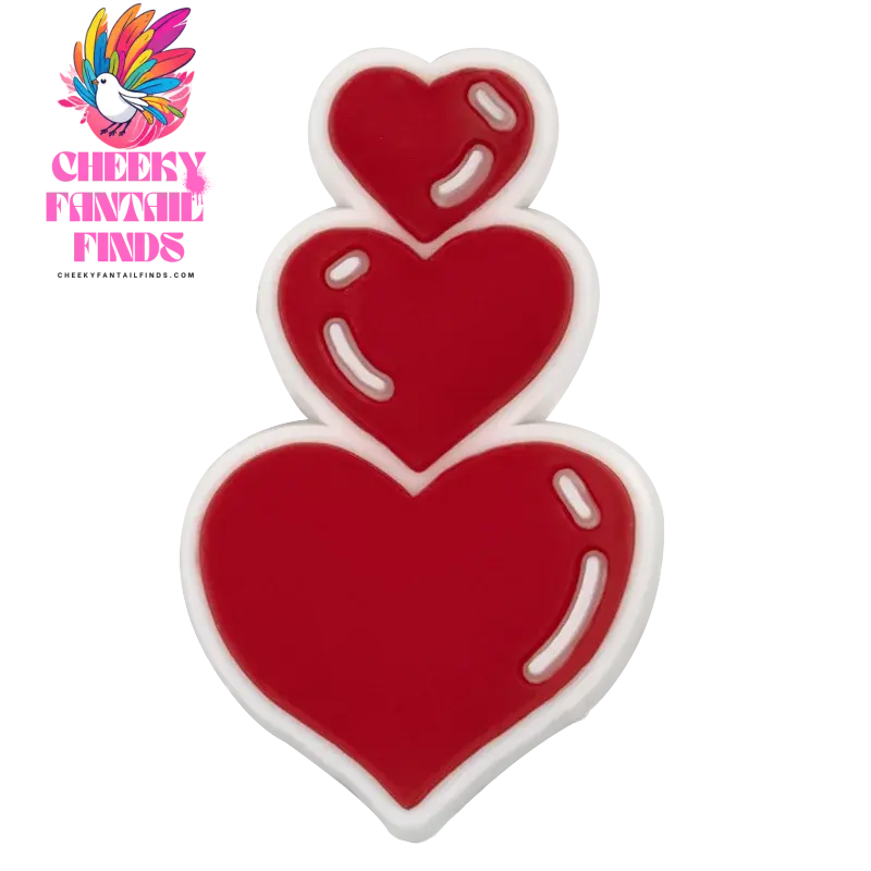 1PCS Valentine's Day Series Shoe Charms Love Rose Diamond Kiss Shoe Buckle Accessories for Couple Romantic Style Holiday Gift - Cheeky Fantail Finds