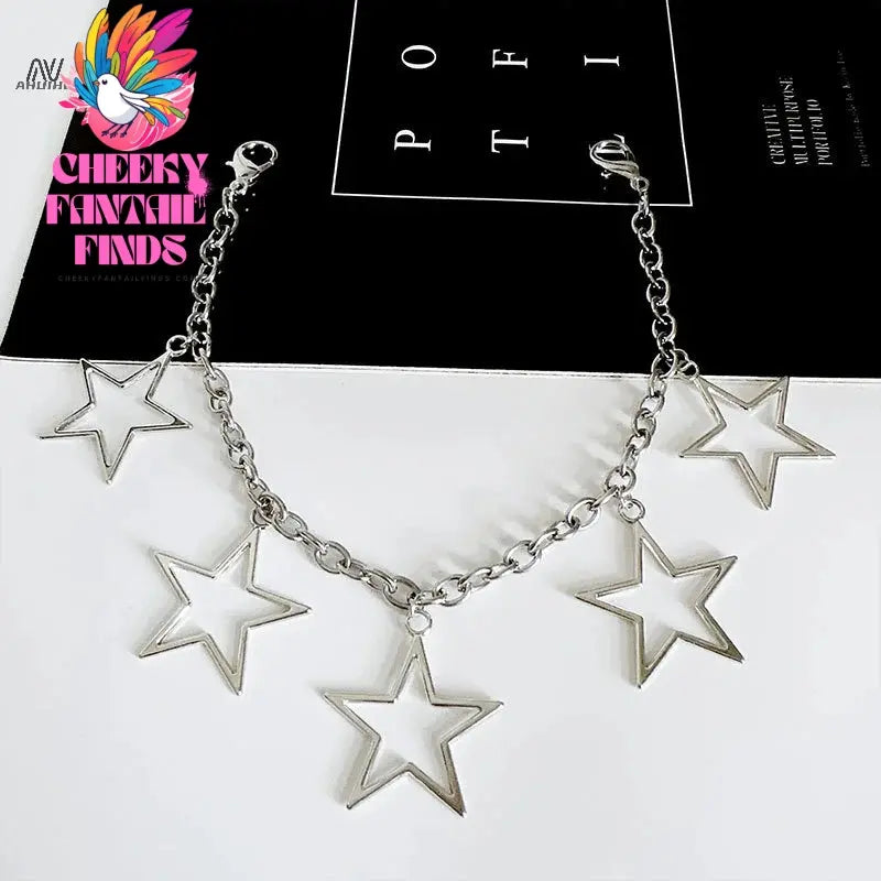 1Pcs Hollow Out Heart Star Charms Shoe Chains Martin Boots Canvas Shoes Buckles Decoration Y2k Shoes Accessories Cheeky Fantail Finds