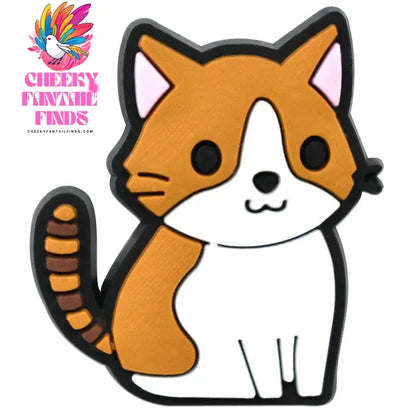 1Pcs PVC Cute Cats Shoes Charms for Shoe DIY Badge Clogs Buckle Kids Pins Decoration Jeans Shoe Accessories Cheeky Fantail Finds