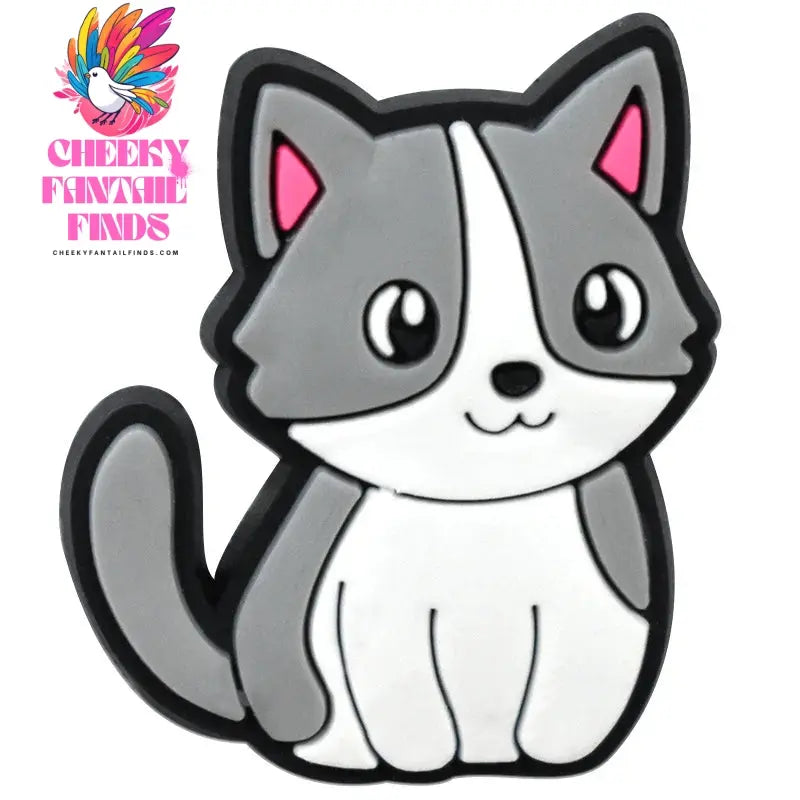 1Pcs PVC Cute Cats Shoes Charms for Shoe DIY Badge Clogs Buckle Kids Pins Decoration Jeans Shoe Accessories Cheeky Fantail Finds