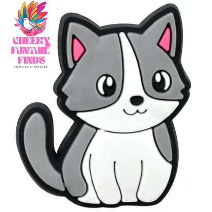 1Pcs PVC Cute Cats Shoes Charms for Shoe DIY Badge Clogs Buckle Kids Pins Decoration Jeans Shoe Accessories Cheeky Fantail Finds