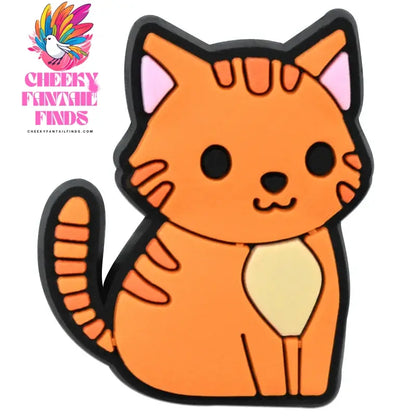 1Pcs PVC Cute Cats Shoes Charms for Shoe DIY Badge Clogs Buckle Kids Pins Decoration Jeans Shoe Accessories Cheeky Fantail Finds