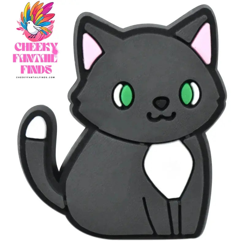 1Pcs PVC Cute Cats Shoes Charms for Shoe DIY Badge Clogs Buckle Kids Pins Decoration Jeans Shoe Accessories Cheeky Fantail Finds