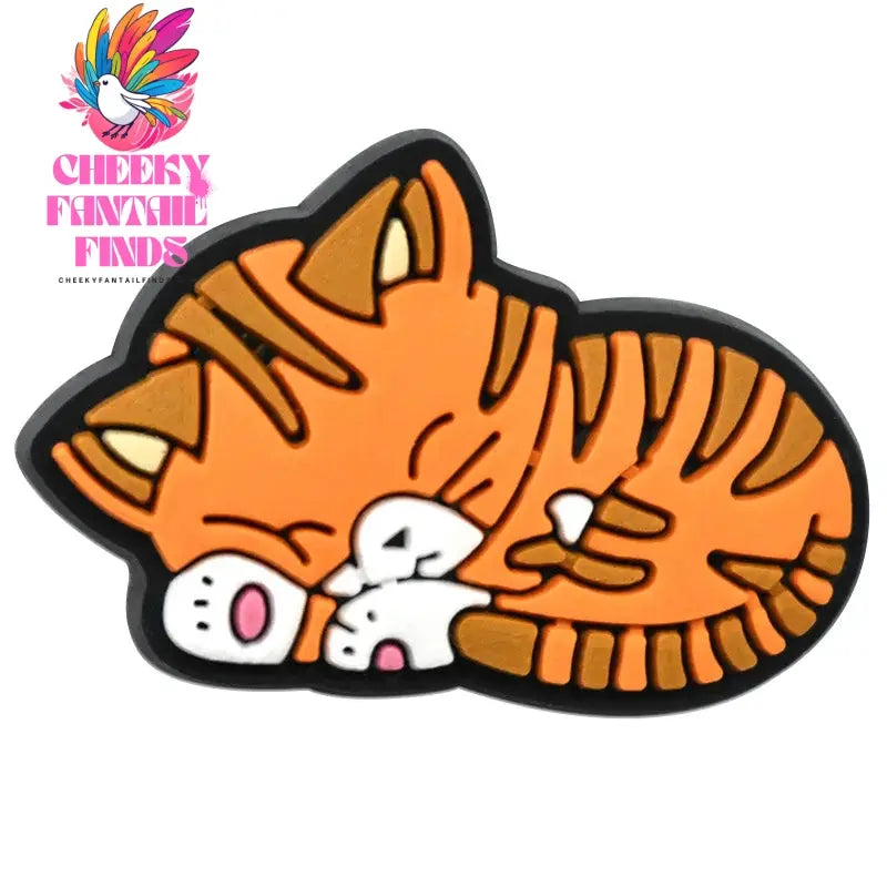 1Pcs PVC Cute Cats Shoes Charms for Shoe DIY Badge Clogs Buckle Kids Pins Decoration Jeans Shoe Accessories Cheeky Fantail Finds
