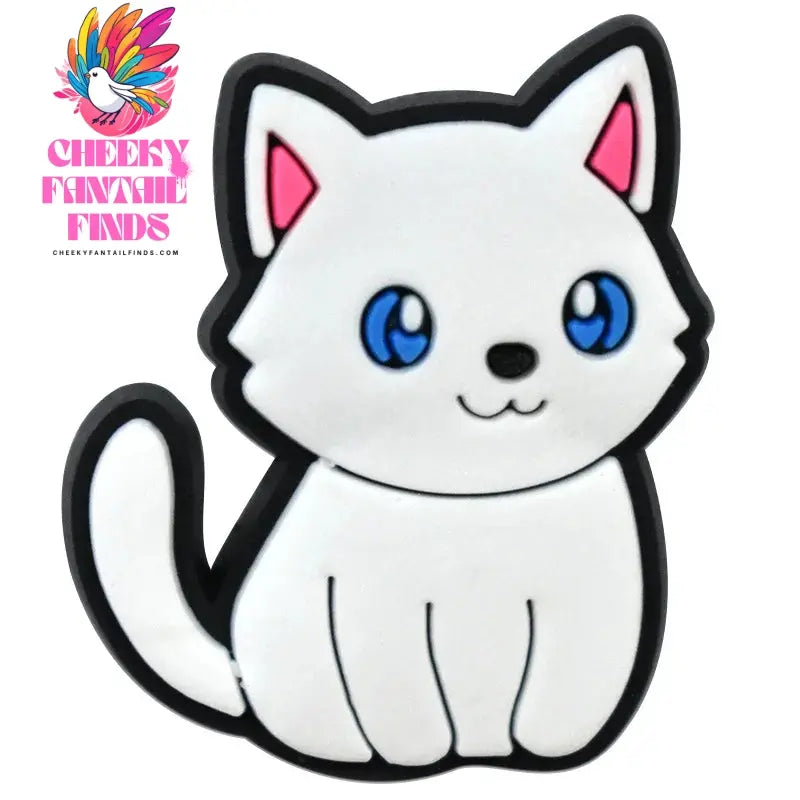 1Pcs PVC Cute Cats Shoes Charms for Shoe DIY Badge Clogs Buckle Kids Pins Decoration Jeans Shoe Accessories Cheeky Fantail Finds