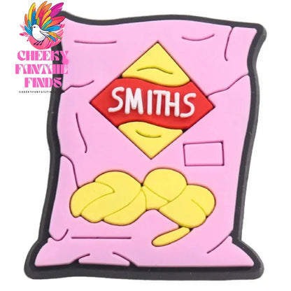 1Pcs Yummy Cookie Fried Chicken Chocolate Bar Candy Children Pvc Shoe Buckle Charms Clog Accessories Fit Women Sandals - Cheeky Fantail Finds