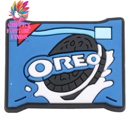 1Pcs Yummy Cookie Fried Chicken Chocolate Bar Candy Children Pvc Shoe Buckle Charms Clog Accessories Fit Women Sandals - Cheeky Fantail Finds
