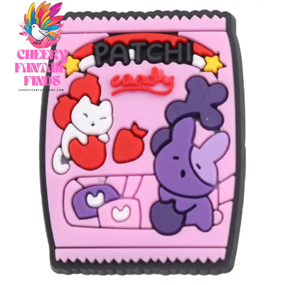 1Pcs Yummy Cookie Fried Chicken Chocolate Bar Candy Children Pvc Shoe Buckle Charms Clog Accessories Fit Women Sandals - Cheeky Fantail Finds