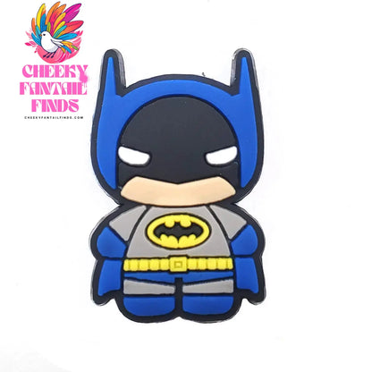 1Pcs superhero PVC Shoe Charms Cartoon DIY Garden Sandals Shoe Accessories For Clog Shoe Decorate Kids X-mas Gifts - Cheeky Fantail Finds