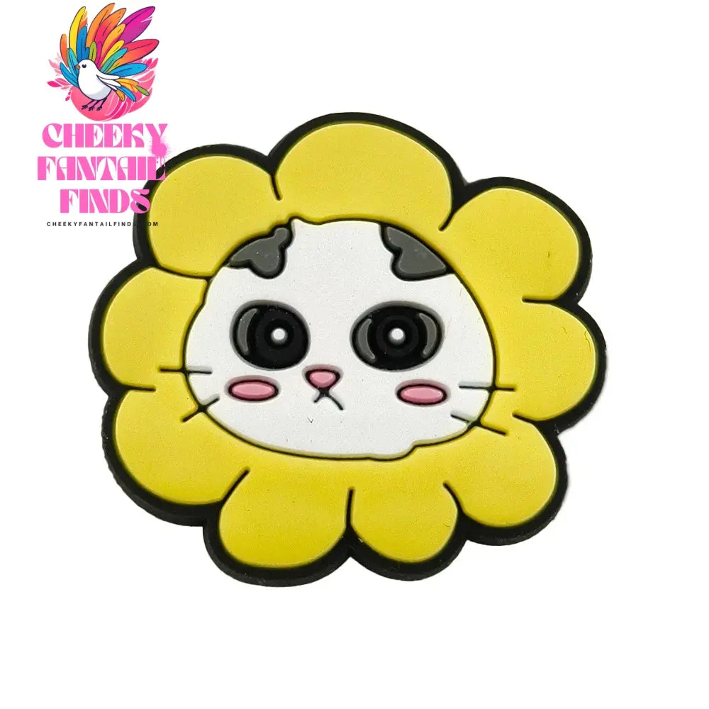 1pc Cute Cartoon Cats PVC Shoe Charms for Clogs Accessories Shoe Decorations Sandals Pins DIY  Kids Women Beach Bag Accessories - Cheeky Fantail Finds
