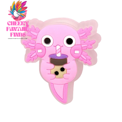 1pcs Animal LED Shoes Charms Lighted Cute Owl Duck Cat Panda Bee Pig Pink Shoe Decoration Accessories Salamander Clog Pins Cheeky Fantail Finds