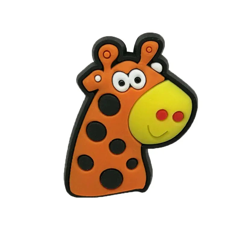 1pcs Animals Fruit Flower PVC Shoe Charms Butterfly Owl Ladybug Clog Decorations Avocado Cherry Mushroom Cactus Sandal Accessory - Cheeky Fantail Finds