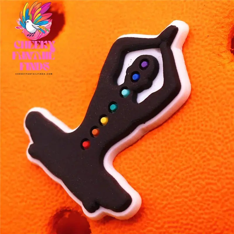 1pcs Black King Period PVC Theme Shoe Charms Decorations Melanin Magic Power Shoe Accessories Boy Bye Vote Shoes Buckle Pin Clip Cheeky Fantail Finds