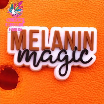1pcs Black King Period PVC Theme Shoe Charms Decorations Melanin Magic Power Shoe Accessories Boy Bye Vote Shoes Buckle Pin Clip Cheeky Fantail Finds