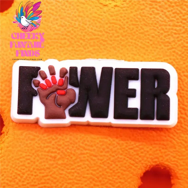 1pcs Black King Period PVC Theme Shoe Charms Decorations Melanin Magic Power Shoe Accessories Boy Bye Vote Shoes Buckle Pin Clip Cheeky Fantail Finds