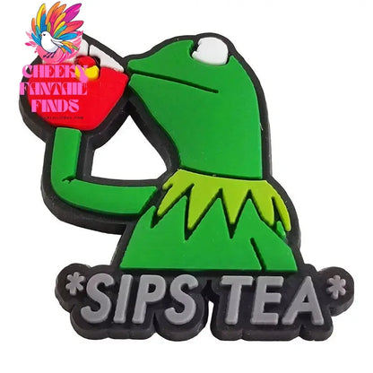 1pcs Cartoon Sad Frog Pepe PVC Duck Shoe Buckle Decoration Cute Shoes Accessories DIY for Shoes Women Girls Kids Boy Party Gifts Cheeky Fantail Finds