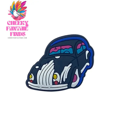 1pcs Clog Charms Cars Cool Roadster SUV PVC Clips Accessories Mini Classic Car Shoe Charms Turbine Clog Pin Kids Gift Cheeky Fantail Finds
