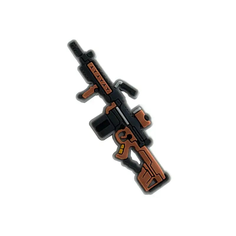 1pcs Cool Girls Shoe Charms Money Guns Cigarettes Shoe Decorations Football Basketball Garden Sandals Accessories for Women Kids Cheeky Fantail Finds
