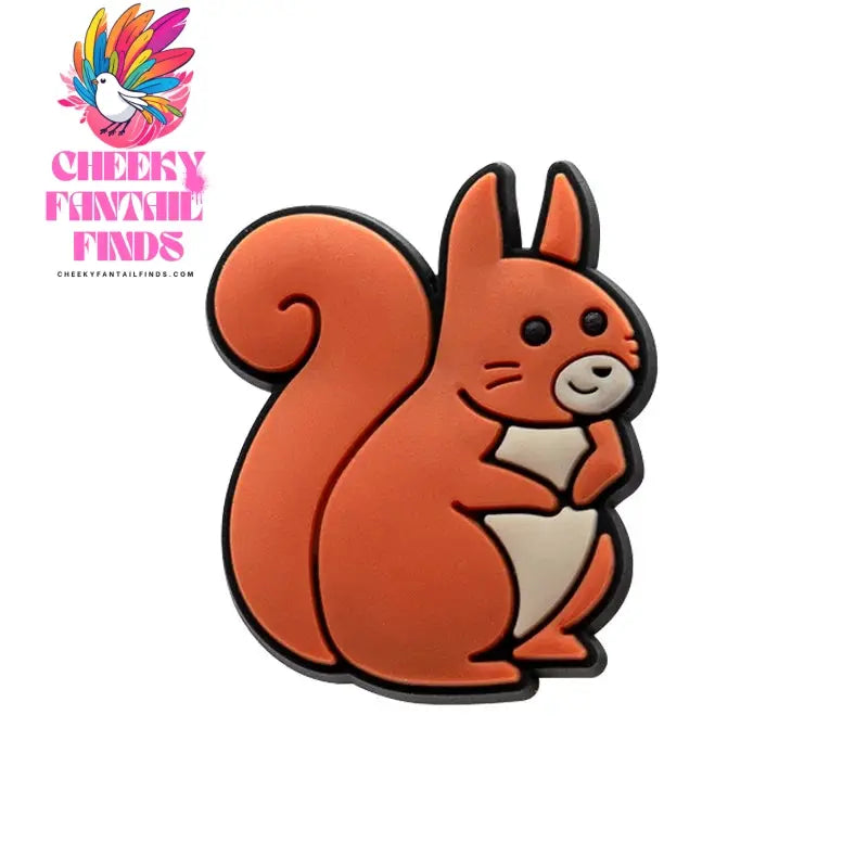1pcs Cute Animal Shoe Charms Squirrel Lizard Elephant Alpaca Horse Dinosaur Shoe Decorations Accessories Fish Squid Sandal bukle - Cheeky Fantail Finds