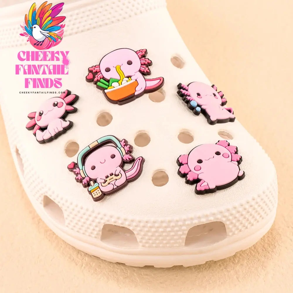 1pcs Cute Animals Shoe Charms Cats Dogs Panda Duck Pins Pink Shoe Accessories Sandals Decorations for Kids Men Women Buckle - Cheeky Fantail Finds
