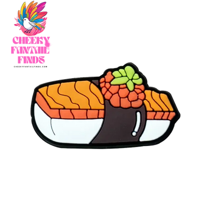 1pcs Cute Food Shoe Charms for Women Men Kids Sushi Cheese Lemon Fruit Cake Shoe Decorations Pins Clog Buckles Ornament Gifts - Cheeky Fantail Finds