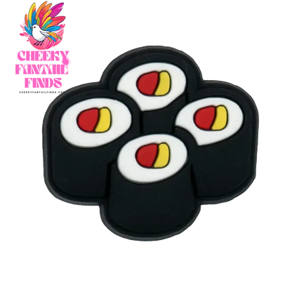 1pcs Cute Food Shoe Charms for Women Men Kids Sushi Cheese Lemon Fruit Cake Shoe Decorations Pins Clog Buckles Ornament Gifts - Cheeky Fantail Finds