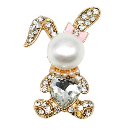 1pcs Designer Metal Shoe Charms Luxury Decorations Pins for Women Girls Sandal Ornamental Pearl Shoe Accessories for Clog Buckle - Cheeky Fantail Finds